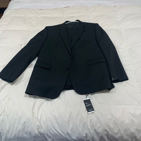 Alfani mans black suit 48L, worn twice. - Picture 2 of 7